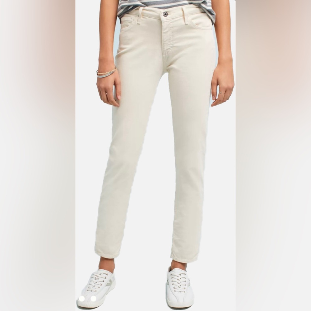 AG Jeans “Prima” Corduroy Skinny Pants